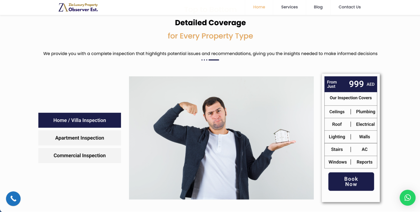 Snagging Incpection Services